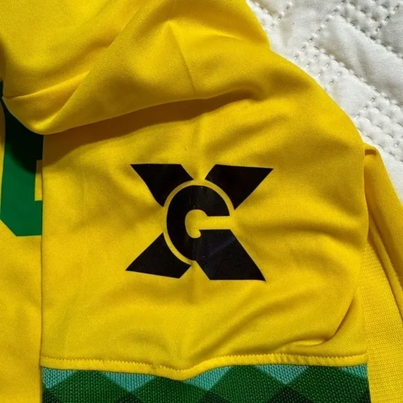 Brasil Nike Soccer Football Green Yellow Jersey Men’s Medium - Picture 4 of 12